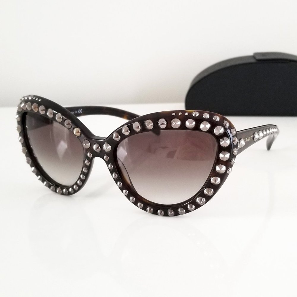 Prada | Studded Spikes Sunglasses SPR31Q